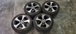 Rad-Alufelgen mit Sommerreifen 225/45 R17 91Y
