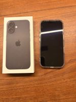 Iphone 16 128 GB Panzerglas schwarz Top Zustand ab. 1.--