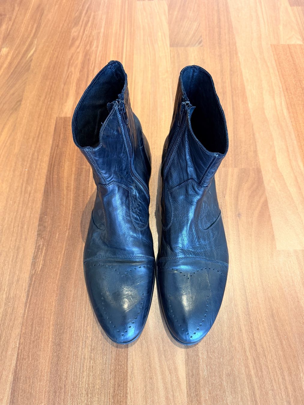 Scarpe da uomo: Stiefeletten Leder schwarz "Passo per Passo" – Usato da Stans venduto da Zappa93