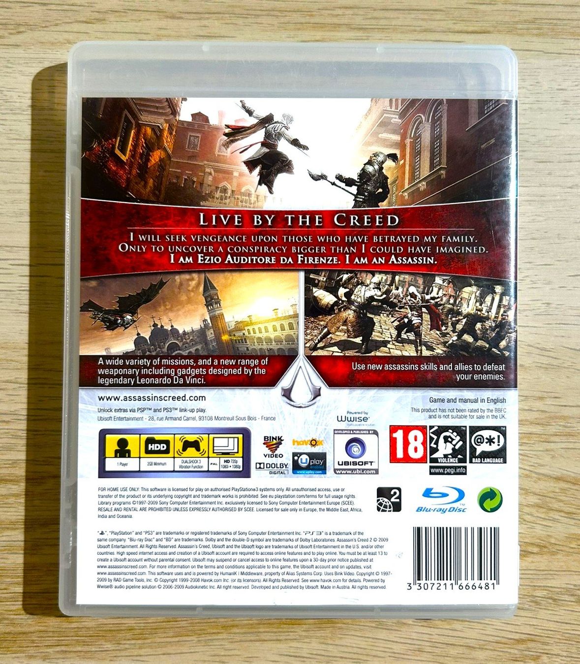 Sony Giochi: Assassins Creed II 2 PS3 – Usato da St. Gallen venduto da Alpine.Arcade 1