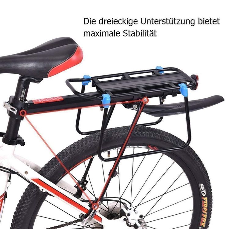 Rockible Mountainbike Gepäckträger - Verstellbar & Universell