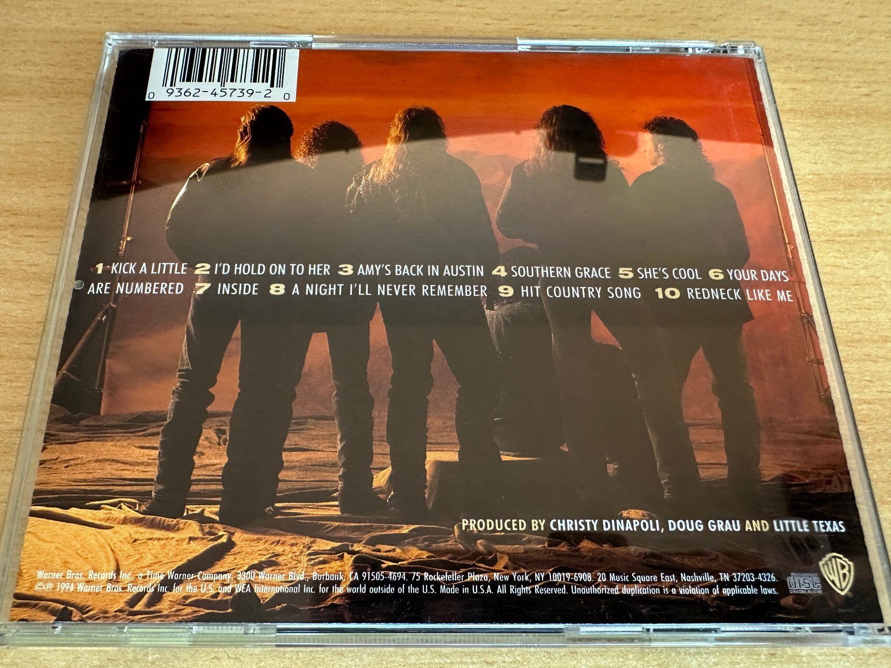 CD: Little Texas – Kick A Little – Usato da Rikon im Tösstal venduto da Alpenmutz 1