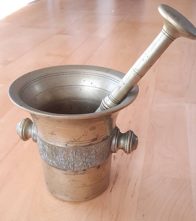 Altro per cucinare: Mörser und Stössel aus Messing – Usato da Schaan venduto da jud_59jg