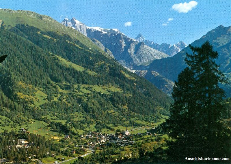 Cartoline postali: Fiesch + ca. 1970 – Usato da Emmenbrücke venduto da teestube