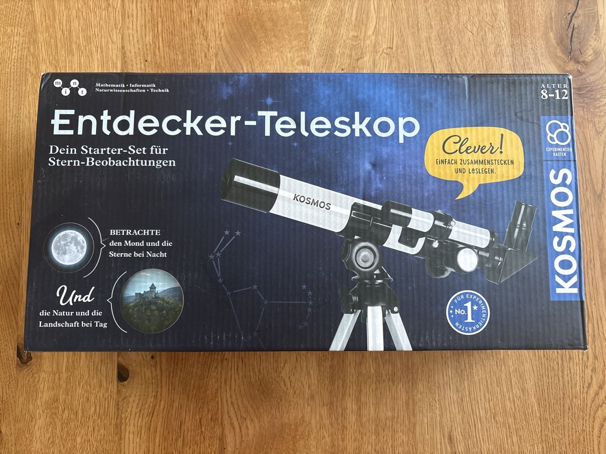 Kosmos Teleskope: Kosmos Entdecker-Teleskop Starter-Set – Gebraucht aus Zollikofen von zsummi 1