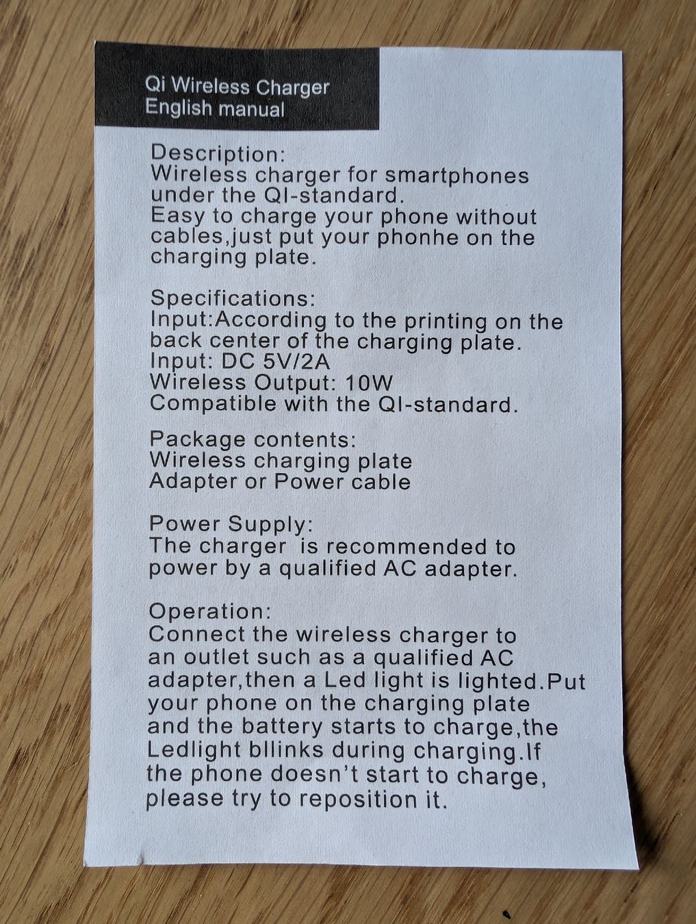 Chargements: Wireless charger 10W – Neuf (Voir description) à Biel/Bienne par DrKeke 2