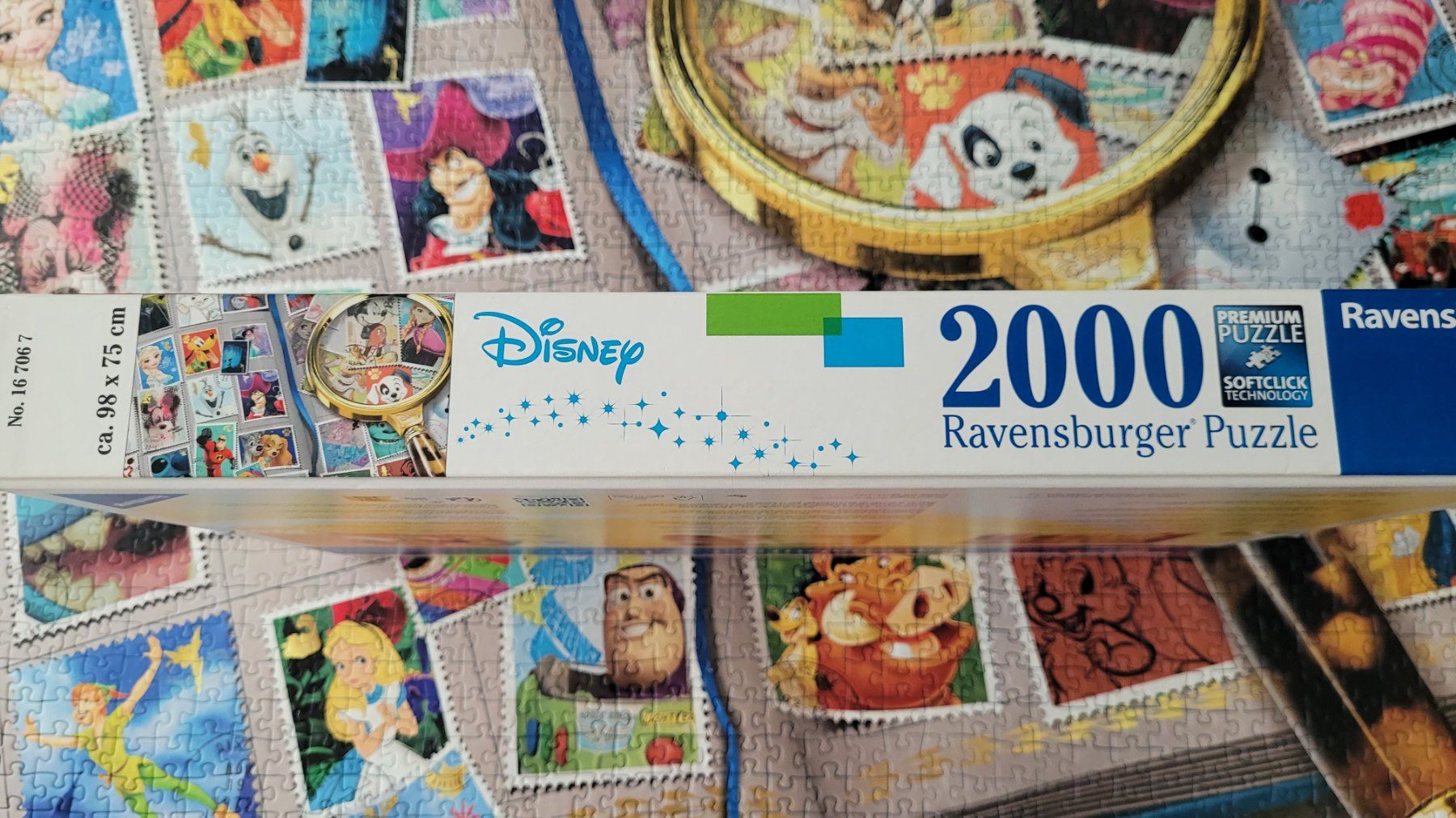 Ravensburger Puzzle: Puzzle Disney Briefmarken – Usato da Gossau SG venduto da Urscmitt 2