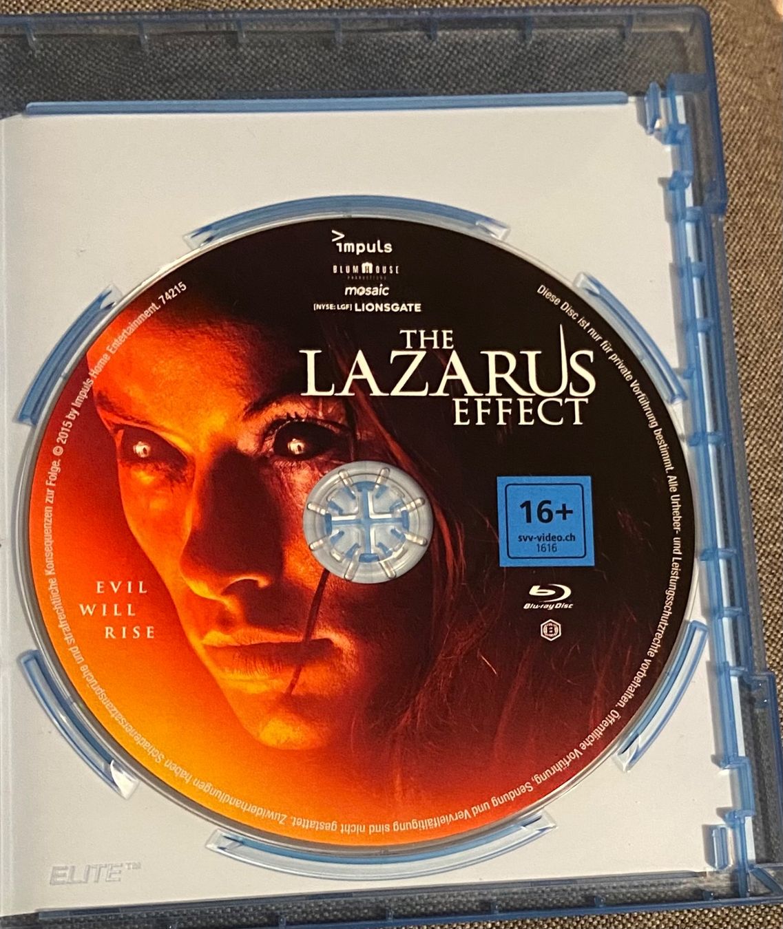 Tous les DVDs: The Lazarus Effect • Blu-ray – D'occasion à Luzern par Lycka 2