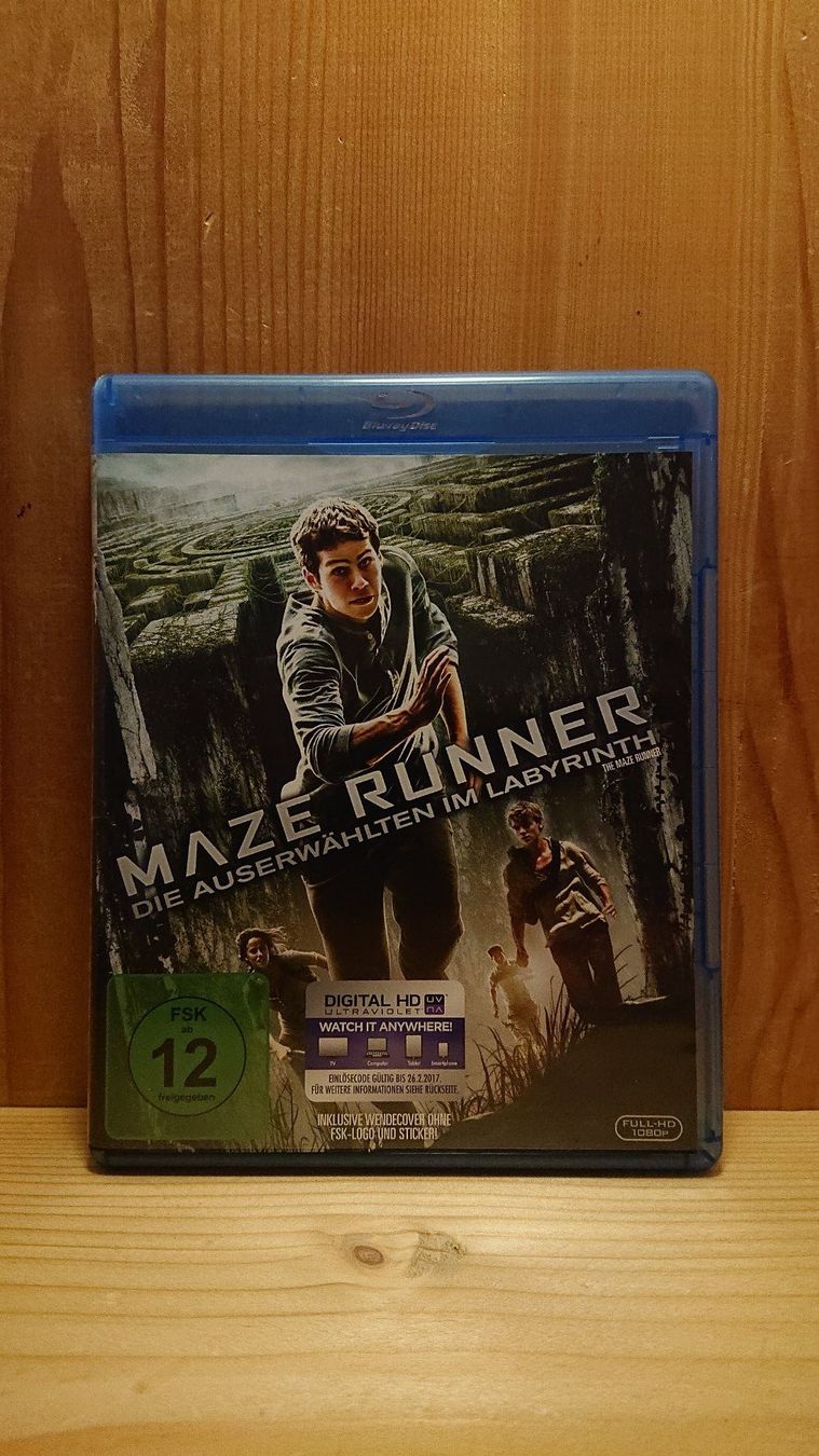 Tutti i DVDs: MAZE RUNNER Die Auserwählten im Labyrinth Blu-Ray – Usato da Wilderswil venduto da Exebub