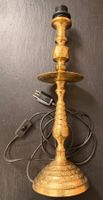 Messingfarbene Shisha-Tischlampe, dekorativ und elegant