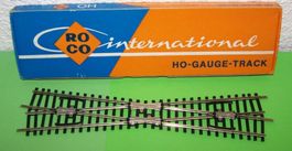 Roco H0 42270 Kreuzung 12°50', .Länge 22,8 cm, Profil 2,5 mm