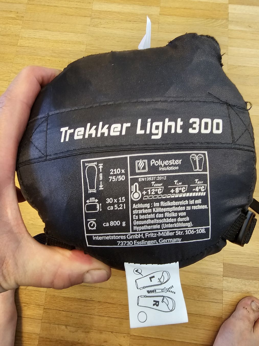 Schlafsäcke: Schlafsack CAMPZ Trekker Light 300  – Gebraucht aus Belp von zugulu