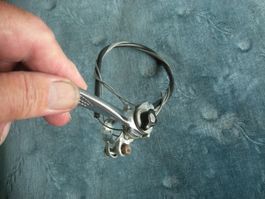 Velo-Rahmenschaltung mit Schalthebel und Kabel