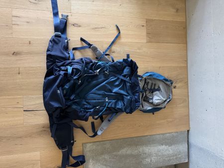 Deuter Aircontact 55+10 Liter Wanderrucksack - Top Zustand!