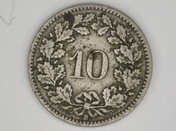 Tutti le monete: 10 rappen 1903 – Usato da Bure venduto da chap981 1
