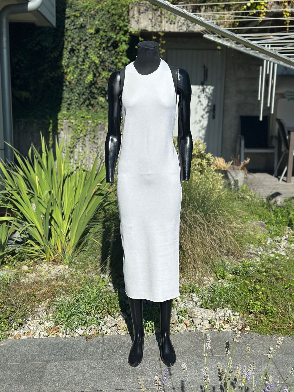 Zara Kleider: ZARA Kleid, Gr. L, weiss, figurbetont, elastisch, NEW – Neu (gemäss Beschreibung) aus Zufikon von Modestil365 1