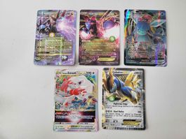 5 Pokemon Karten Glaziola VMAX Hydreigon...