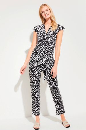 Comma Jumpsuit Zebraprint in Gr. 36 und Gr. 38
