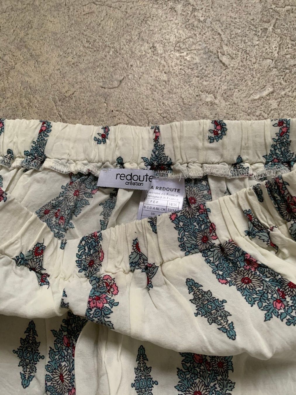 La Redoute Gonne: LA REDOUTE - Boho Rock weiss gemustert XS – Usato da Zürich venduto da Diazaio 1