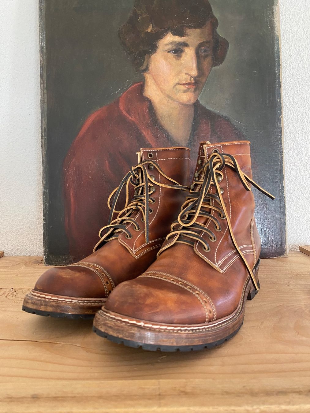 Scarpe da uomo: Sandmann Allbright Whiskey Classic Dress Boot – Usato da Illnau venduto da Machi3 1