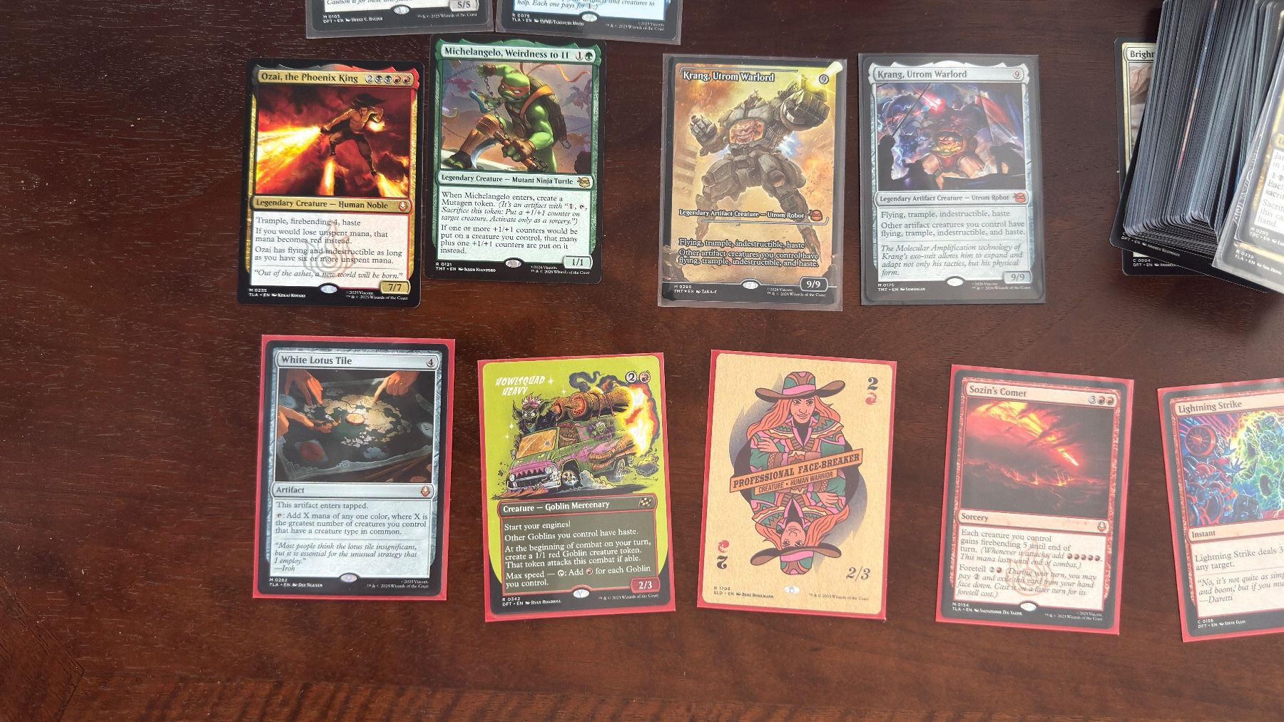 Magic The Gathering Sammelbilder & Trading cards: Magic MTG Sammlung inkl. Commander Deck ab 1.- – Gebraucht aus Faoug von rotzi97 1