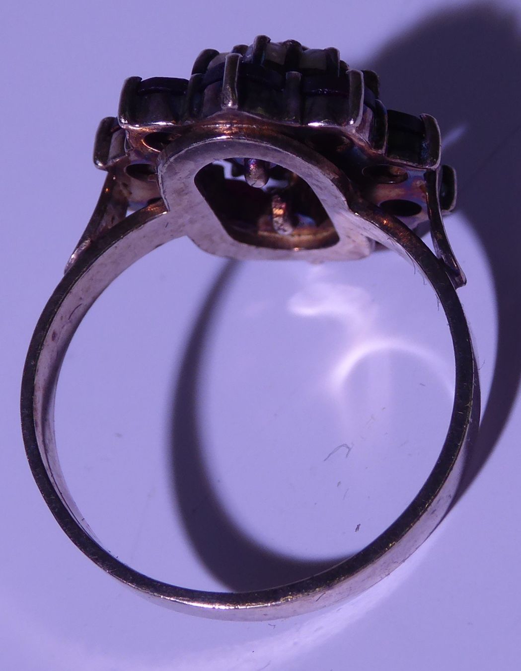 Bagues: Ring/Silber/Granat/Halbedelsteine – D'occasion à Bern par blaukreuz-brocki_BE 5