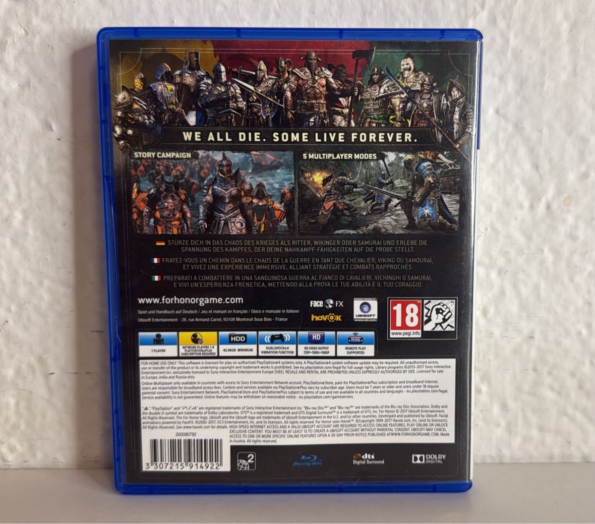 Sony Giochi: For Honor - PS4/PS5 Game – Usato da Ehrendingen venduto da bubulence 1