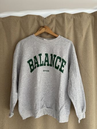 Felpa girocollo grigia H&M 