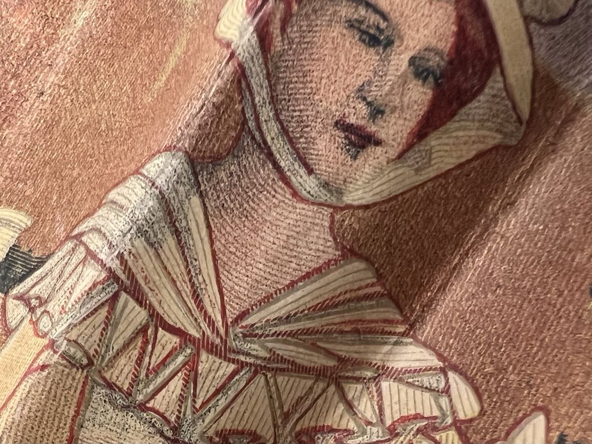 Alle Dekorationen: Éventail 1900, décor impression, carton et papier, raffiné – Gebraucht aus Genève von DELIRBEADS 8