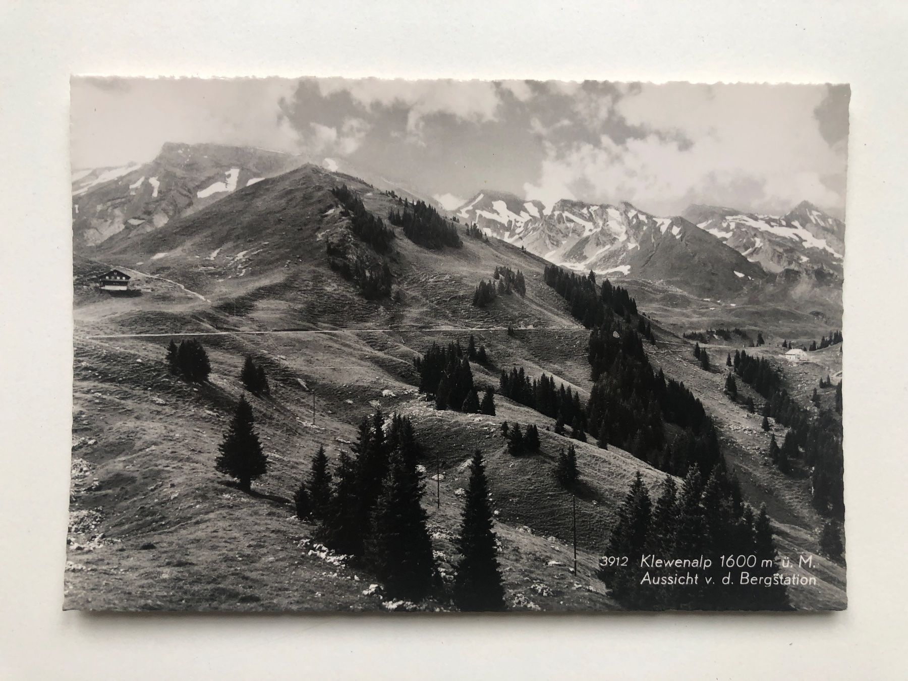 Ansichtskarten: Klewealp (...) Aussicht v. d. Bergstation – Gebraucht aus Neuchâtel von Atahuallpa