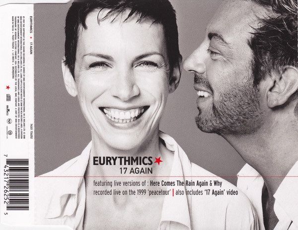 CD: EURYTHMICS (CD-Single) 17 Again  TOP-ZUSTAND! – Usato da Zürich venduto da Tarafo5