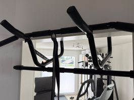 Klimmzugstange zum Einhängen im Türrahmen inkl. KlimmzugBand