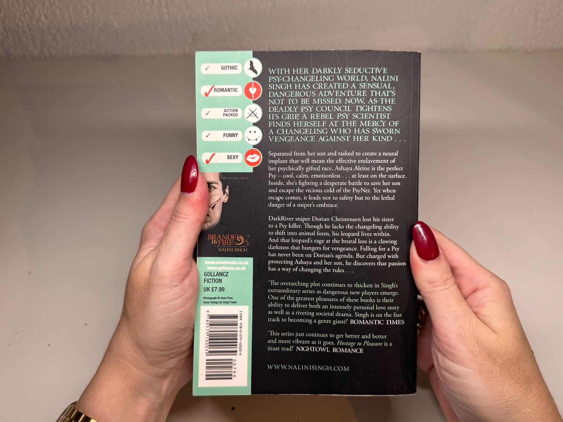 Bücher: NOVEL: Nalini Singh, Hostage to Pleasure – Gebraucht aus Grosswangen von English_books 9