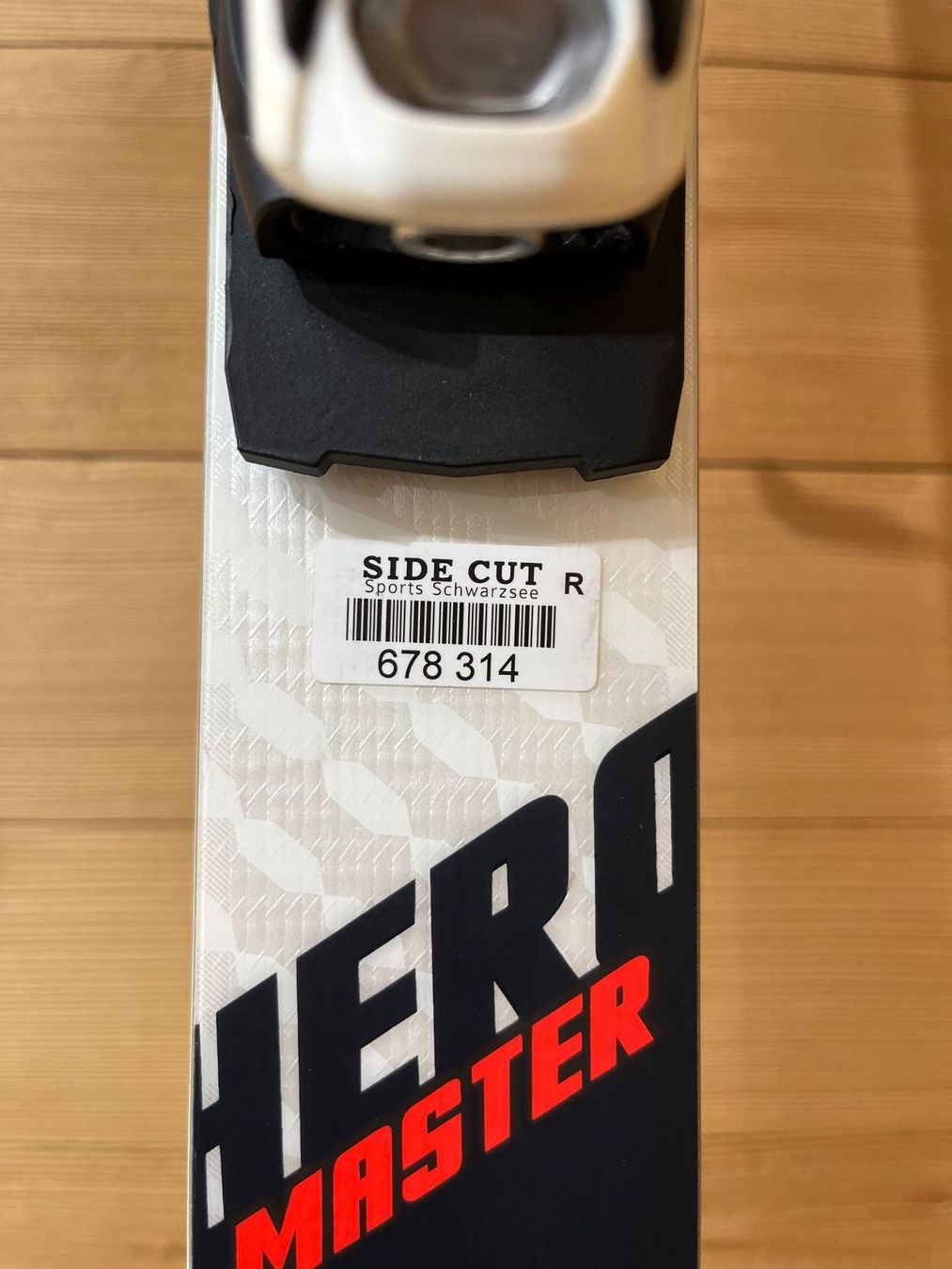 Rossignol Sci: Ski, Rossignol Hero Master, Länge 180cm – Usato da Schwarzsee venduto da Sidecut 3