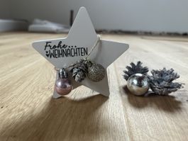 Weihnachtsdeko Stern handgemacht