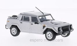 Lamborghini LM002 1986-1993 silber met.    1:43 von WhiteBox