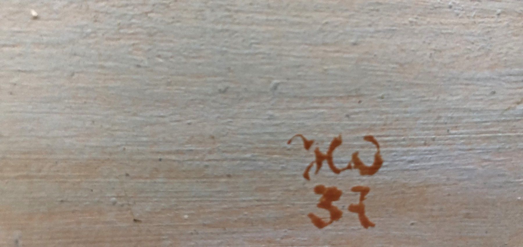 Dipinti: Ölgemälde - Flusslandschaft - monogrammiert und datiert '37 – Usato da Schaffhausen venduto da durruti 4