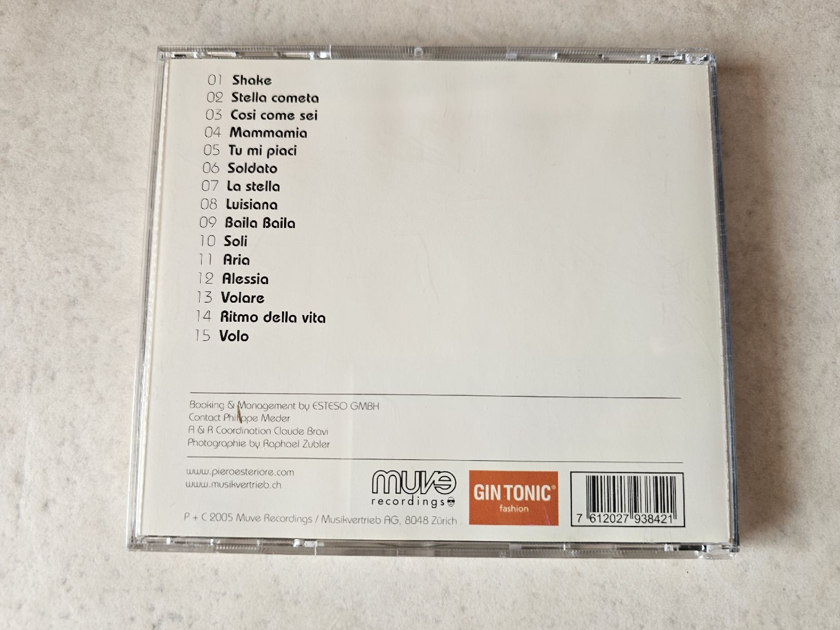 CD: Piero Esteriore  -  1 Secondo – Usato da Schneisingen venduto da backstore24 1