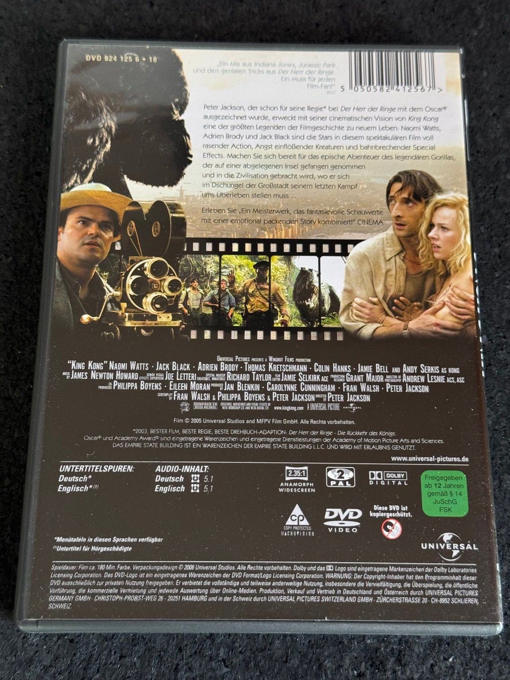 Tous les DVDs: King Kong DVD DE / EN – D'occasion à Fribourg par tschjoly 1