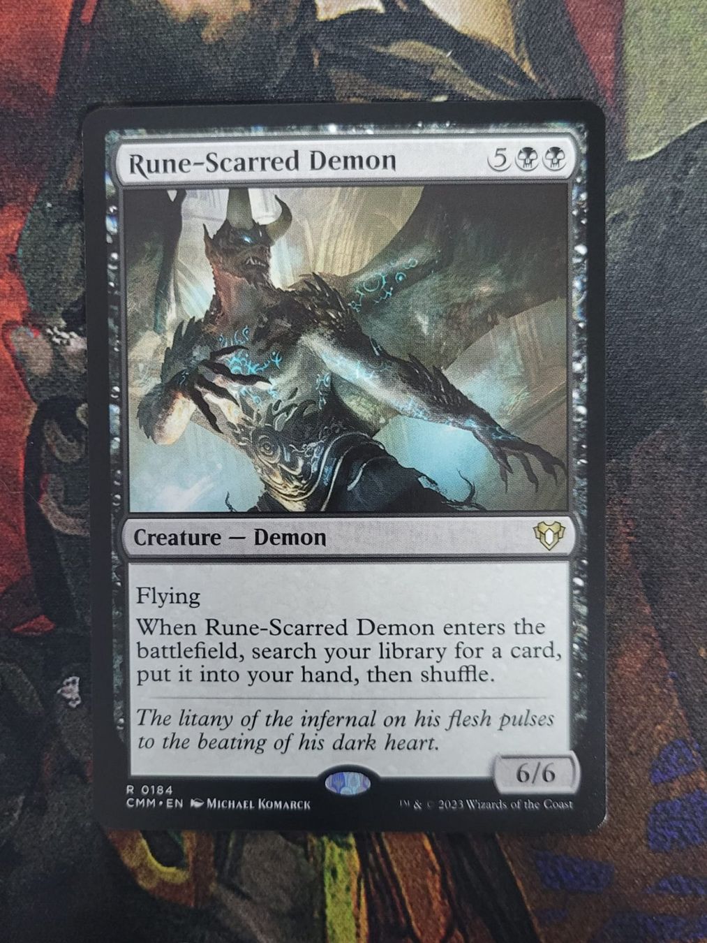 Magic The Gathering Carte collezionabili: Rune-Scarred Demon – Nuovo (secondo la descrizione) da Wilen b. Wollerau venduto da GarruksShop