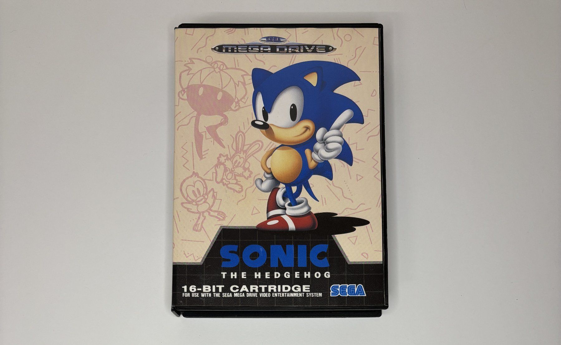 Sega Spiele: MD - Sonic the Hedgehog – Gebraucht aus Allschwil von Bullach