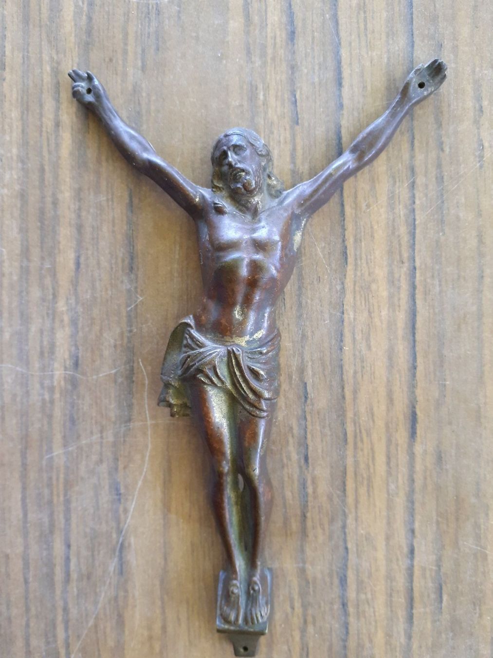 Statuette: Bronzefigur Christus antik – Usato da Mörschwil venduto da antiksalon21 4