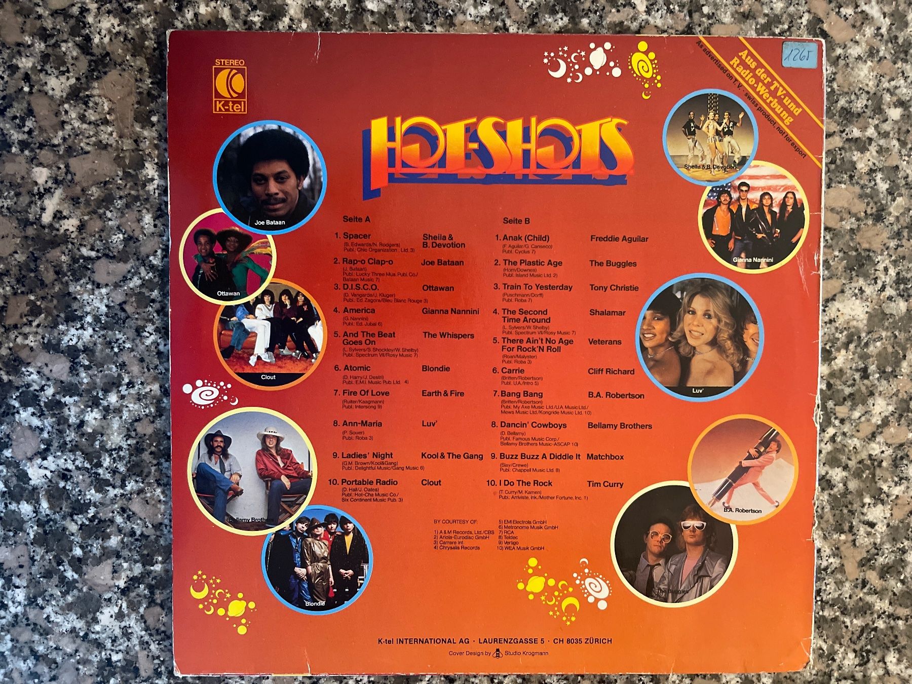 Dischi in vinile: A117/Hot Shots - 20 Super Top Hits – Usato da Frutigen venduto da Philippe_jsp 1