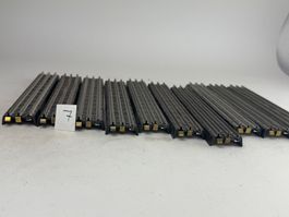 EN- Trix Express Dreileiter Gleichstrom 10x gerade Schienen