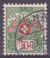 Plattenfehler Portofreiheit Zumstein-Nr. 12A.2.14