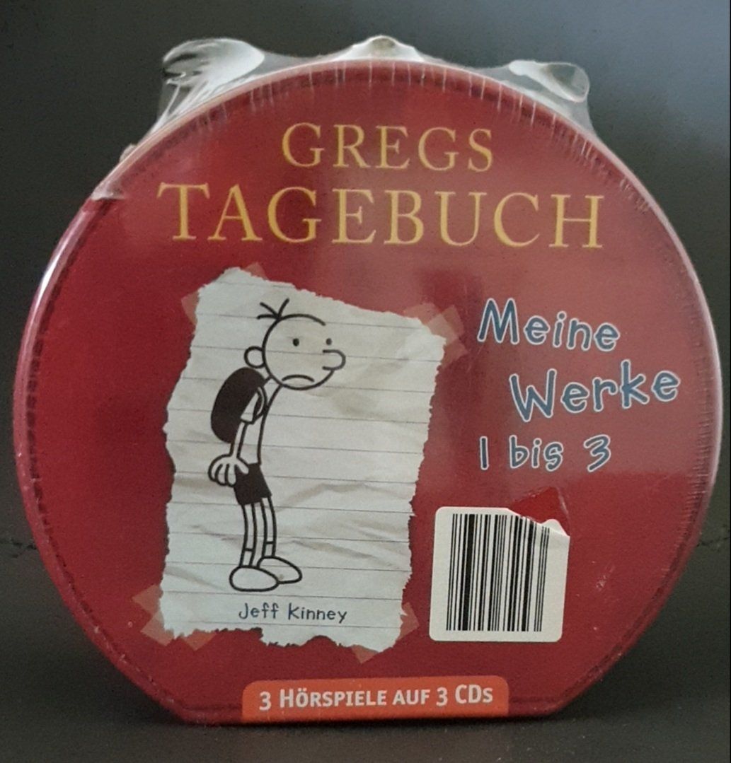 Hörbücher: Gregs Tagebuch Hörbuch-Koffer OVP – Neu und originalverpackt aus Chur von Vintage-Hunter