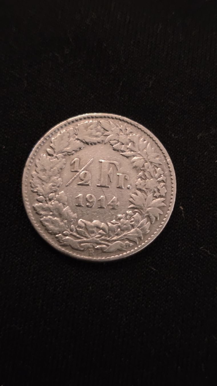 Tutti le monete: 50 cts 1914 – Usato da Genève venduto da bbastos 1