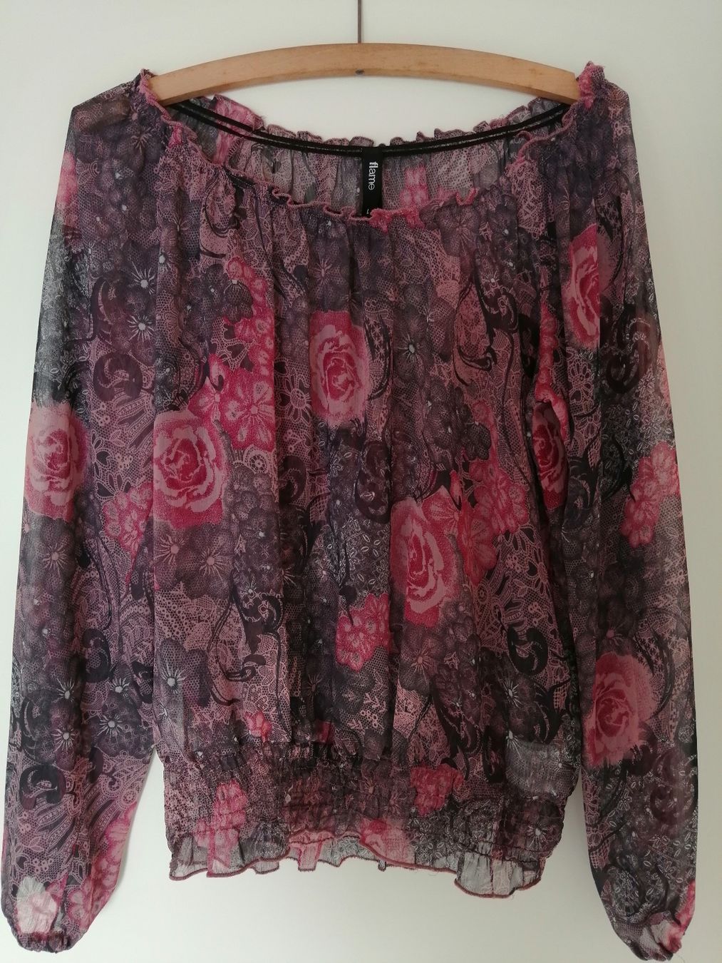 Camicette: Damenbluse von Flame  Gr. L - Romantischer Look – Usato da Honau venduto da holunder3 1