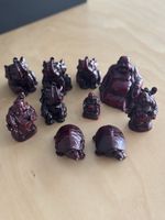 10 asiatische Figuren