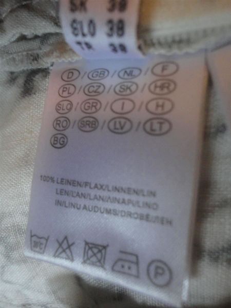 Tops: MARCO PECCI : Top 100% lin, crème imprimé python gris, M – Neu und originalverpackt aus Petit-Lancy von lilycerise 8